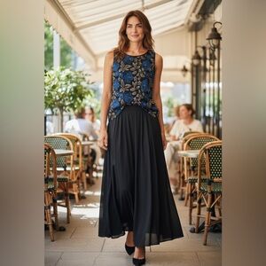 Talbots RSVP Sleeveless Sequin Top, Size Large Petite NWT